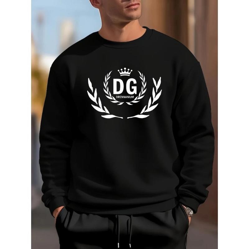 

Fit Crew Neck Sweatshirt, Breathable & Versatile, Suitable for Work From Home XXL чёрный