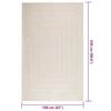 VidaXL ZIZUR Cream Rug 160x230 Cm Jute Look Indoor Outdoor, Outdoor Rug, Floor Rug, Indoor Rug, 4010366