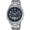 Men S Radio Solar Watch Lcw m100tSe 1a2jf Silver Black