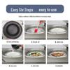 JPHZNB Commercial 8-Head Smart Automatic Claypot Rice Cooker