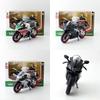 Model Alloy Motorcycle Kids Toy Gifts With Inertia Function For Collectors Young