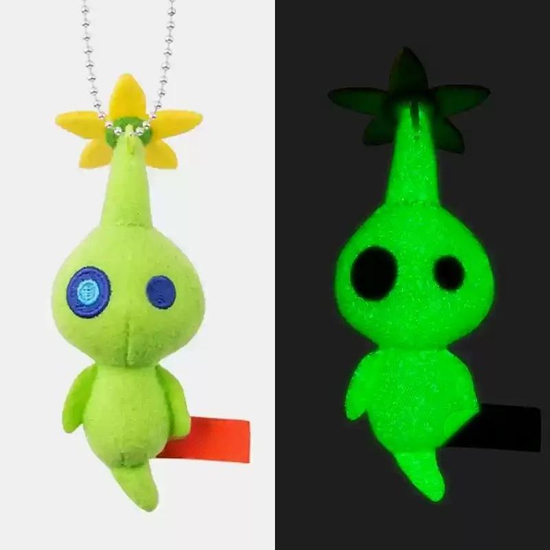Pikmin Çevre Ürünü Pikmin Parlayan Mini Peluş Kolye Anahtarlık Erkek Çocuk Doğum Günü Hediyeleri
