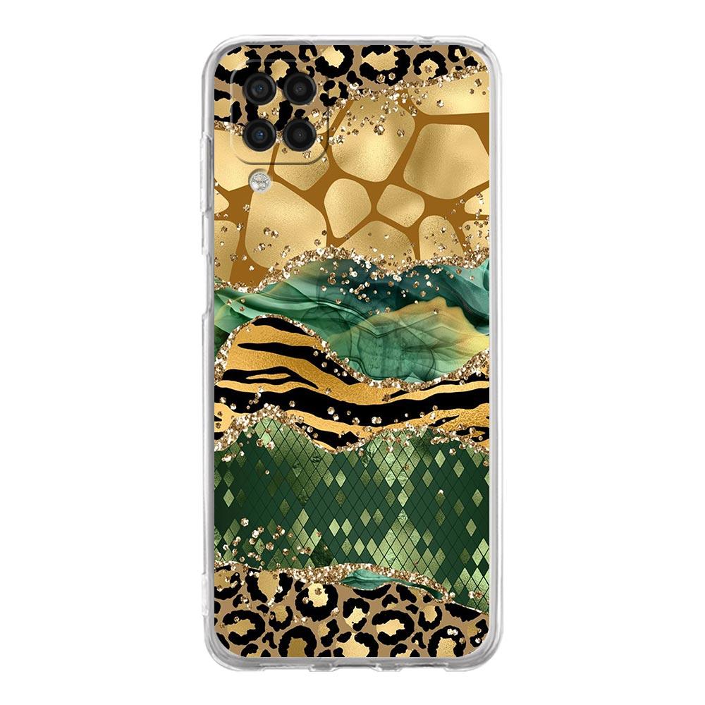 Agate Marble Phone Case For Samsung Galaxy A51 A71 A21S A12 A11 A31 A41 A03S A13 A33 A73 A53 A52 A32 5G A23 Soft Clear Cover