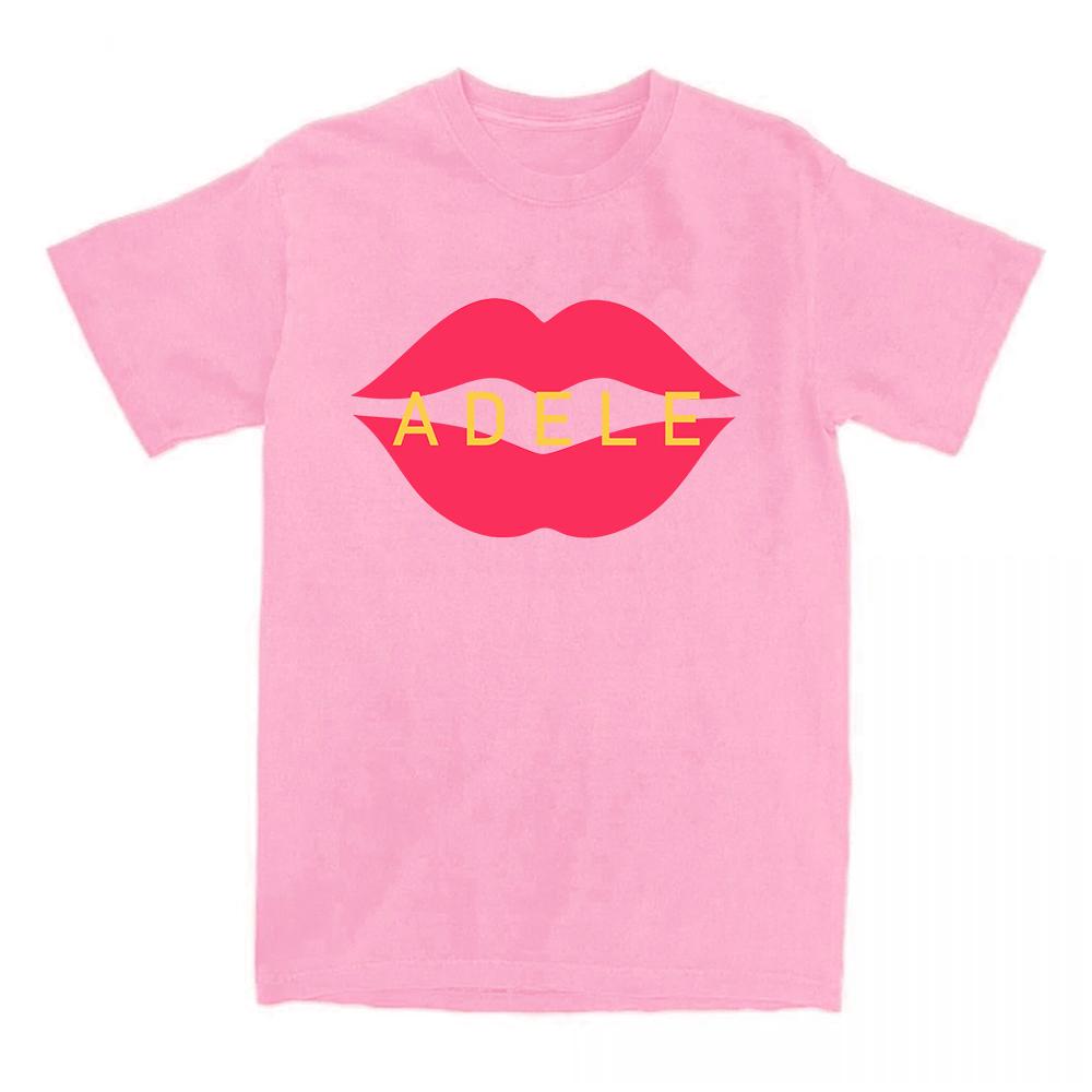 Adele Adkins T-shirts Ropa De Mujer Clothing Graphic Printing Fashion Women Camisetas Cotton Short Sleeve Round Neck Tees  Band T-shirt Summer Tops