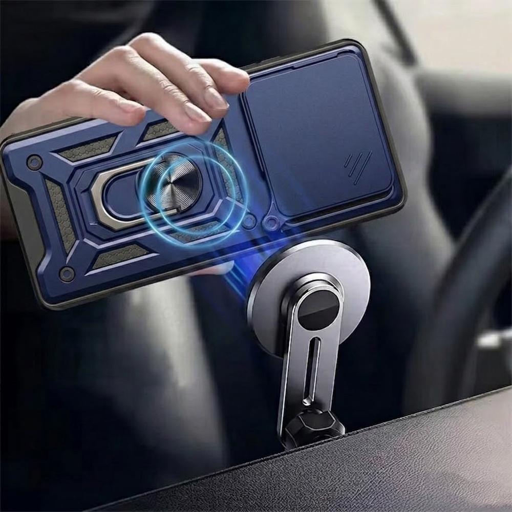 Armored Case for Xiaomi 17T Pro, CamShield Slide, Blue
