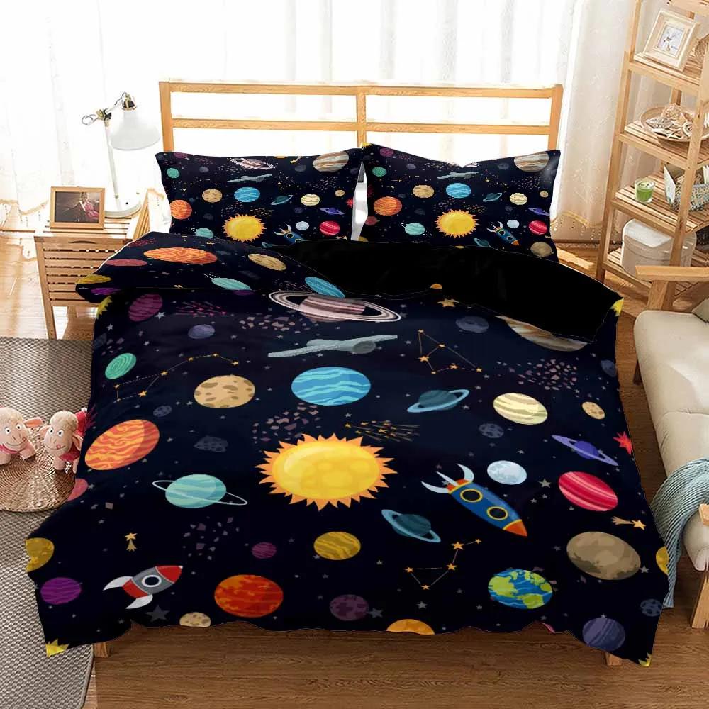 

Elegant Warm Winter Sets For Boy Girl Print Pug Cute Pet Dog Kids Size Bed Covers 3 Pcs Full Twin Quilt Comforter (quilt)-EU Single(135*200cm)3pcs