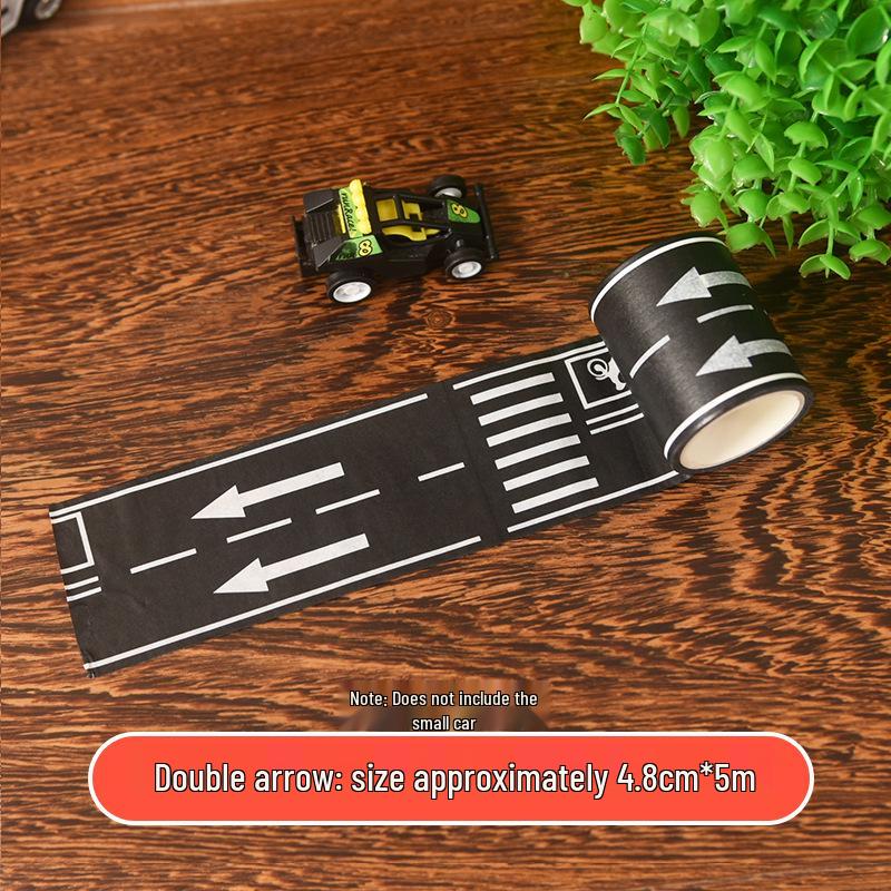 Traffic Track Stickers & Road Tape Set for Kindergarten DIY Playground Activities