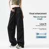 Baleno Women's High-Waist Velcro Wide-Leg Cargo Pants