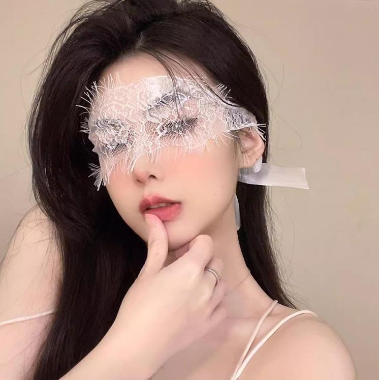Sexy lingerie accessories lace blindfold see-through bed teasing sexy hot passion abstinence hollowed out