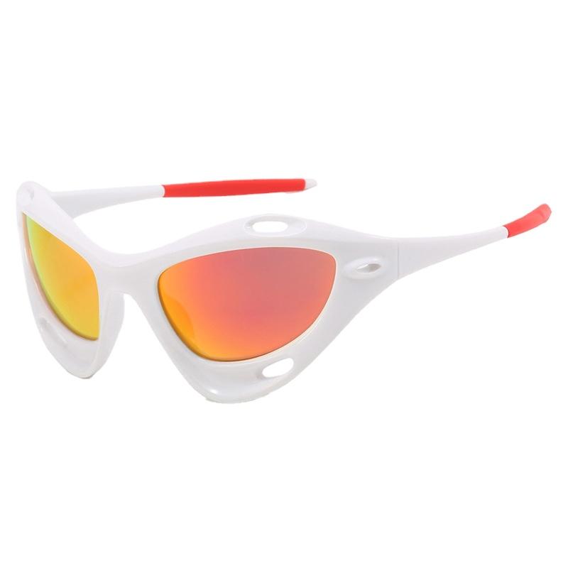 Stylish Men Y2K Sunglasses Latest Women Personalized Windproof Sun Glasses Men's Sports Cycling Glasses UV400 Protection Protection Eye Wear
