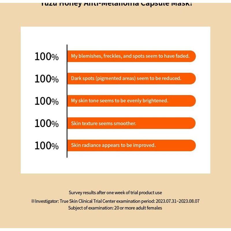 Fraijour - Yuzu Honey Anti-Mela Capsule Mask