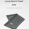 Das CAF Sporthandtuch Blau / Grau (30 x 90 cm)