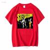 GROUP Stetsasonic HIPHOP Short Slevee Black T Shirt long or sleeves vintage Washed Top For Everyday Wear Versatile Stylish Soft