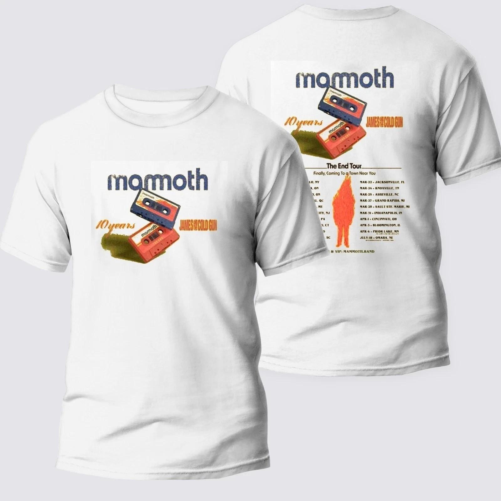 Mammoth Announce 2026 U.S. Tour T Shirt XL