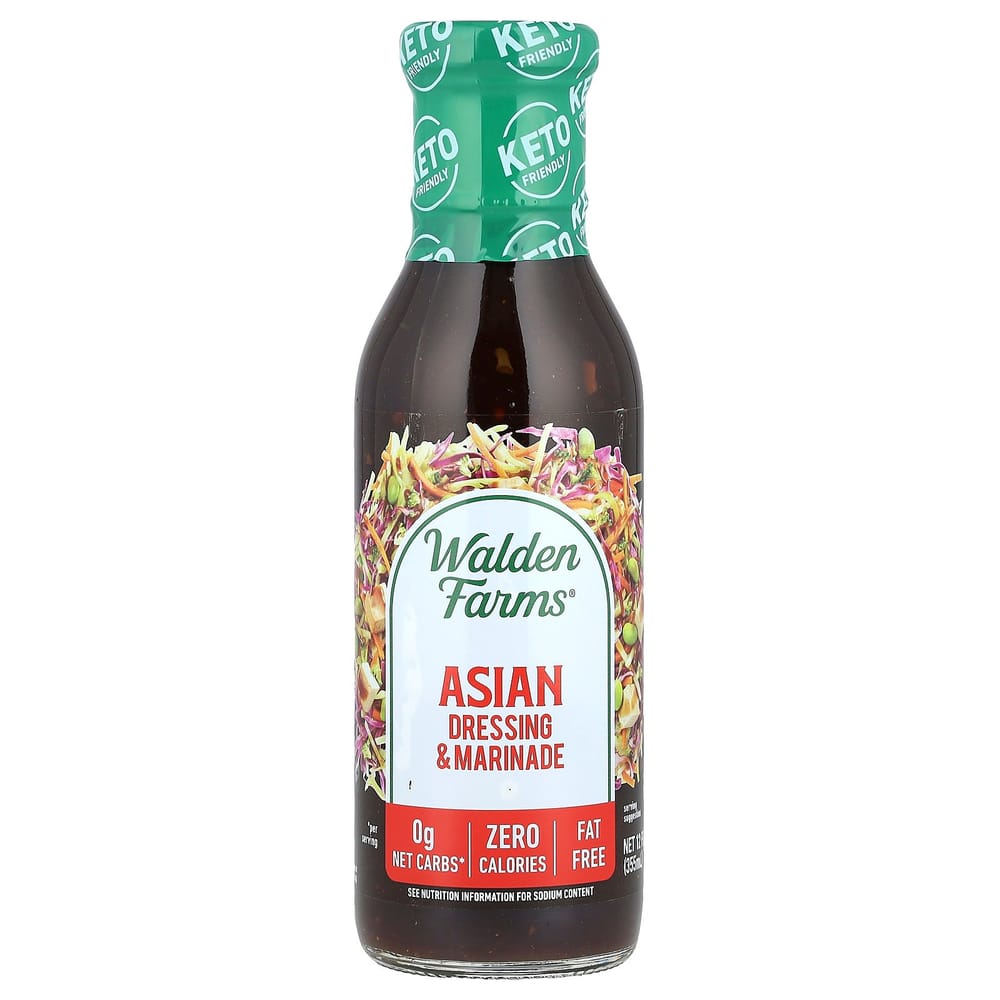 Walden Farms Zero Calorie Asian Dressing & Marinade, 12 fl oz (355 ml)