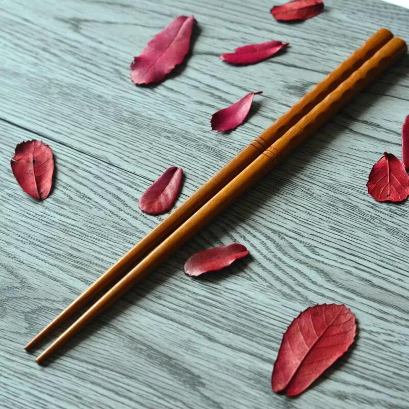 Ruhan Japanese Style Ironwood Chopsticks with Tortoiseshell Pattern