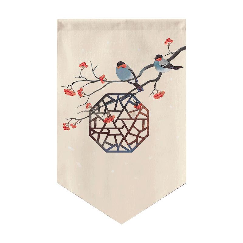 Chinese Decor Traditional Curtain Kitchen Short Curtain Noren Shop Japanese Style Curtain Small Window Restaurant Sushi Decor