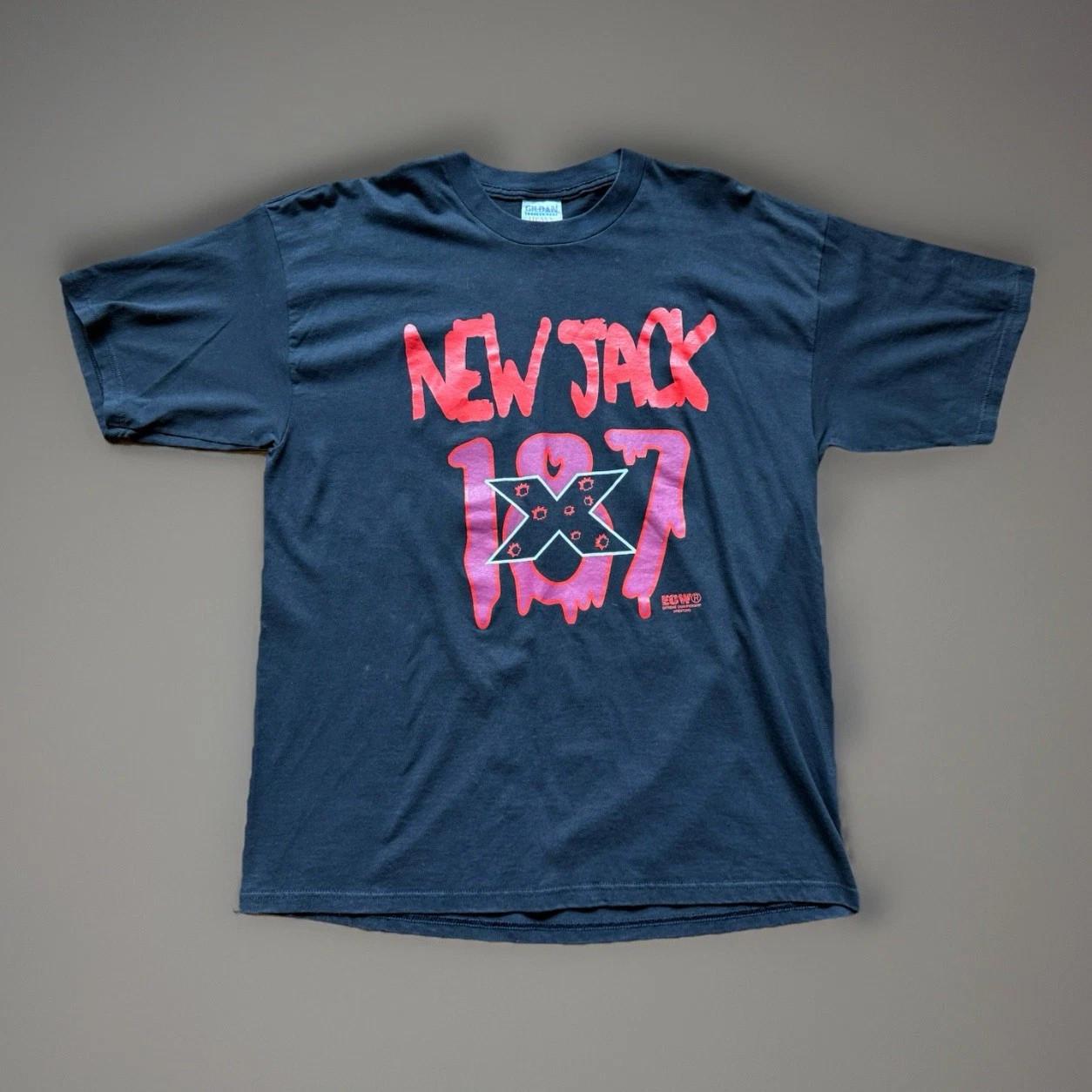 Vintage ECW New Jack Shirt S