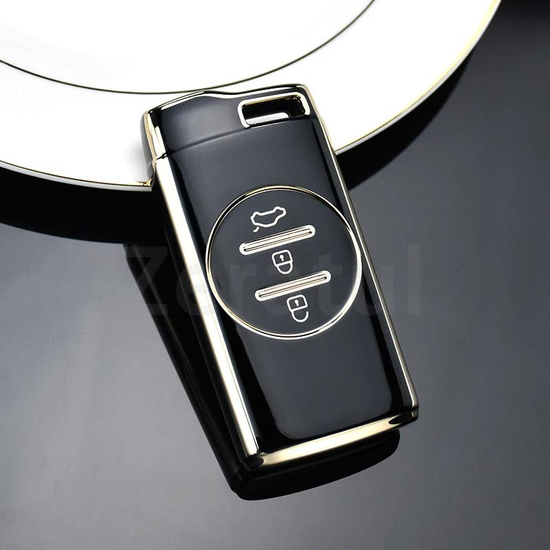 Soft Tpu Remote Car Key Cover Case For Chery Tiggo 7 Pro 8 Pro Exeed Tiggo 2 3X Arrizo 5 Pro Gx 5X Eq7 Tiggo 4 Auto Accessories