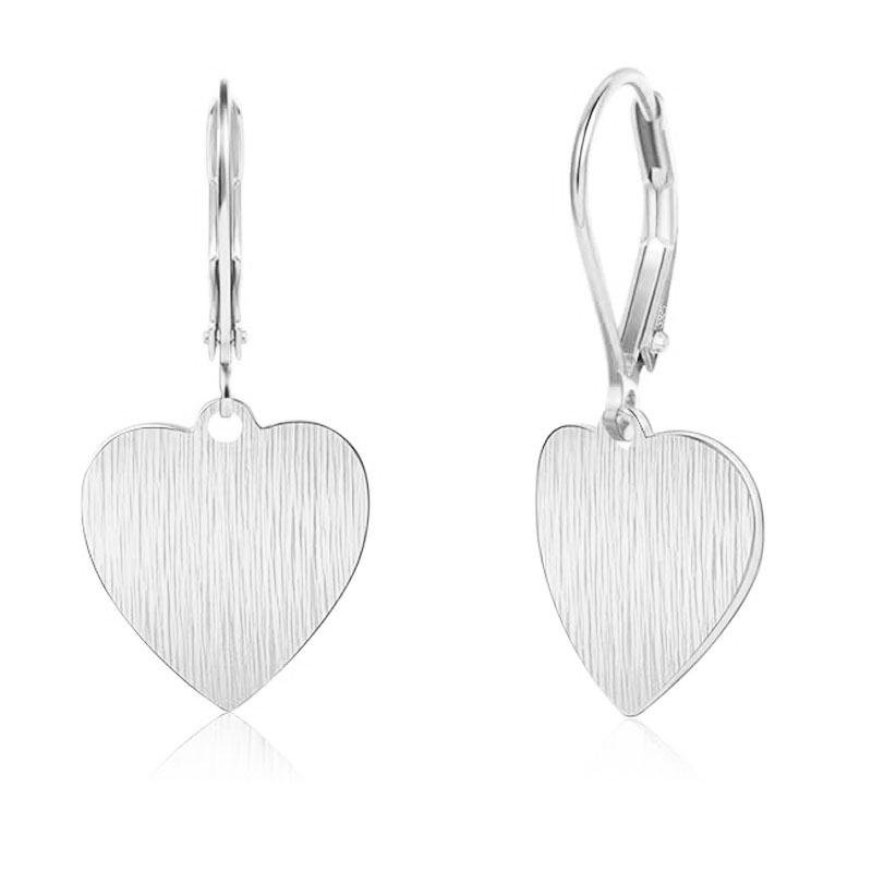 Elegant Striped Teardrop Pendant Earrings for Women