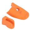 4PCS Rubber Violin Bow Grip Guide Orange Color Violin Bow Holder  Violin Teaching Aid