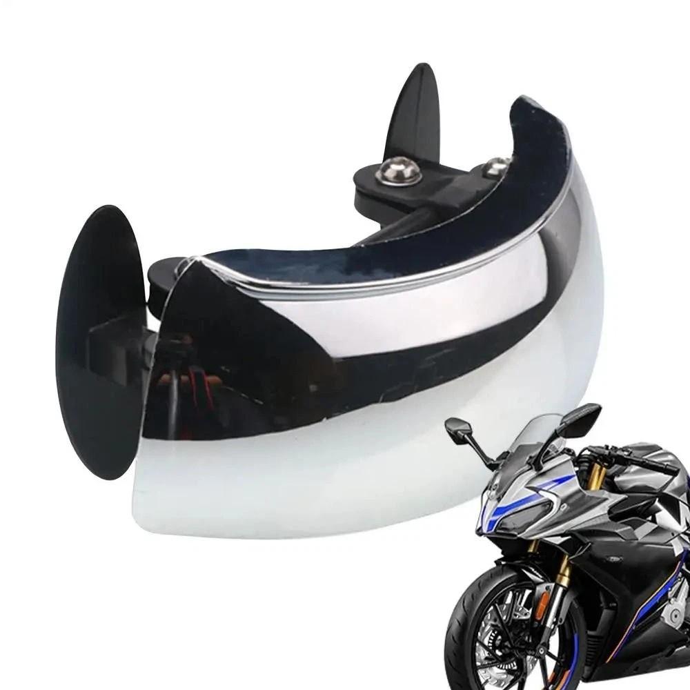 Blind Detection Motorcycle Rearview Mirror Clear Parabolic HD Convex Mirror Scooter