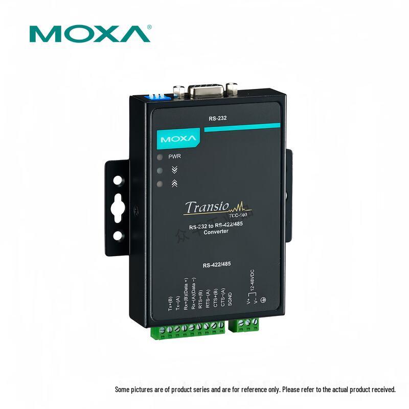 MOXA TCC-100I Rūpnieciskais RS-232 uz RS-422/485