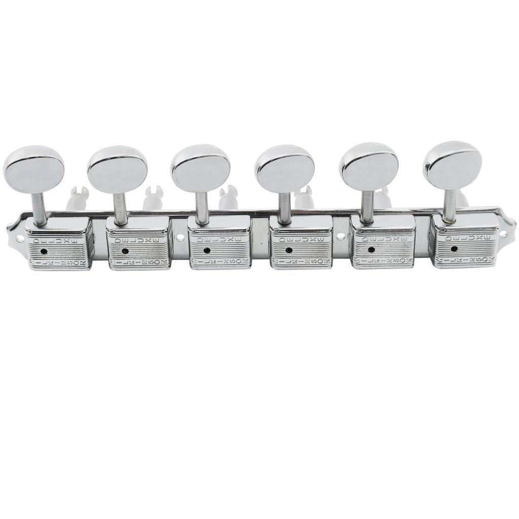 Musiclily Pro Deluxe Vintage Squier Classic Vibe Tuners for Fender Chrome 6-String Strat/Telecaster Guitars,