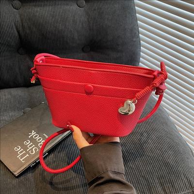 New Fashion Bucket Bag Women's Versatile Casual Shoulder Messenger Bag