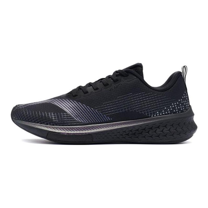 Li Ning Red Hare 5 Pro Reflective Cushioning Slip Resistant Low top Running Shoes Men's Black ARMR015-4