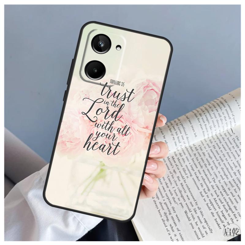 

Bible Verse Quotes For Realme C53 C55 C75 C71 C61 C33 C63 C51 C65 C67 11 12 13 14 Pro Plus GT6 GT7 15 Pro Case Realme C51