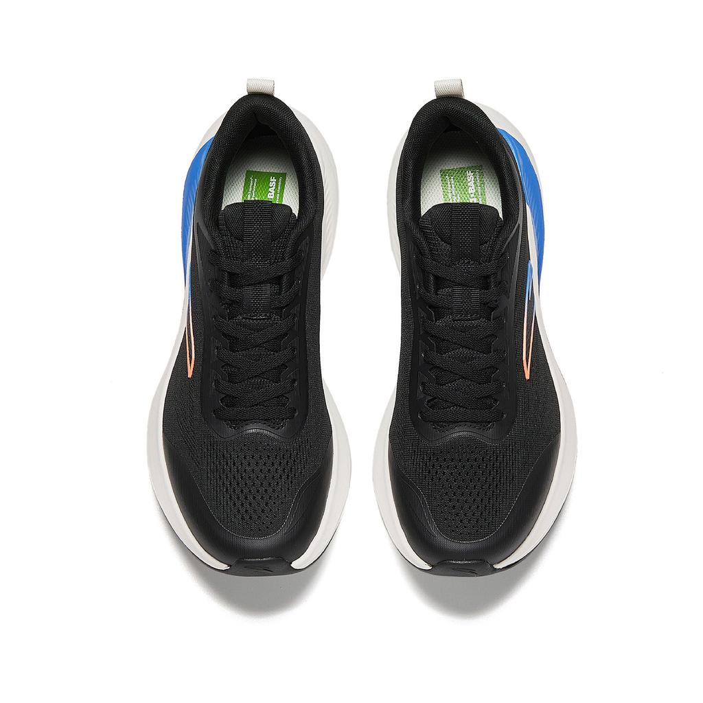 Anta Lightweight Cloud Soft Bounce Slip-Resistant Durable Running Shoes Men sneakers Basic-Black 112615527-5