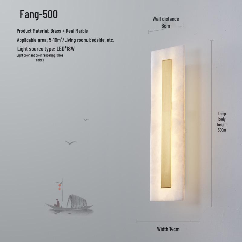 Luxury Spanish Marble Wall & Bedside Lamp – Designer Art Lighting
