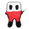Putter Headcover Funny PU Soft Lining Anti Collision Dust Proof Club Protective Head Cover for Square Club Red