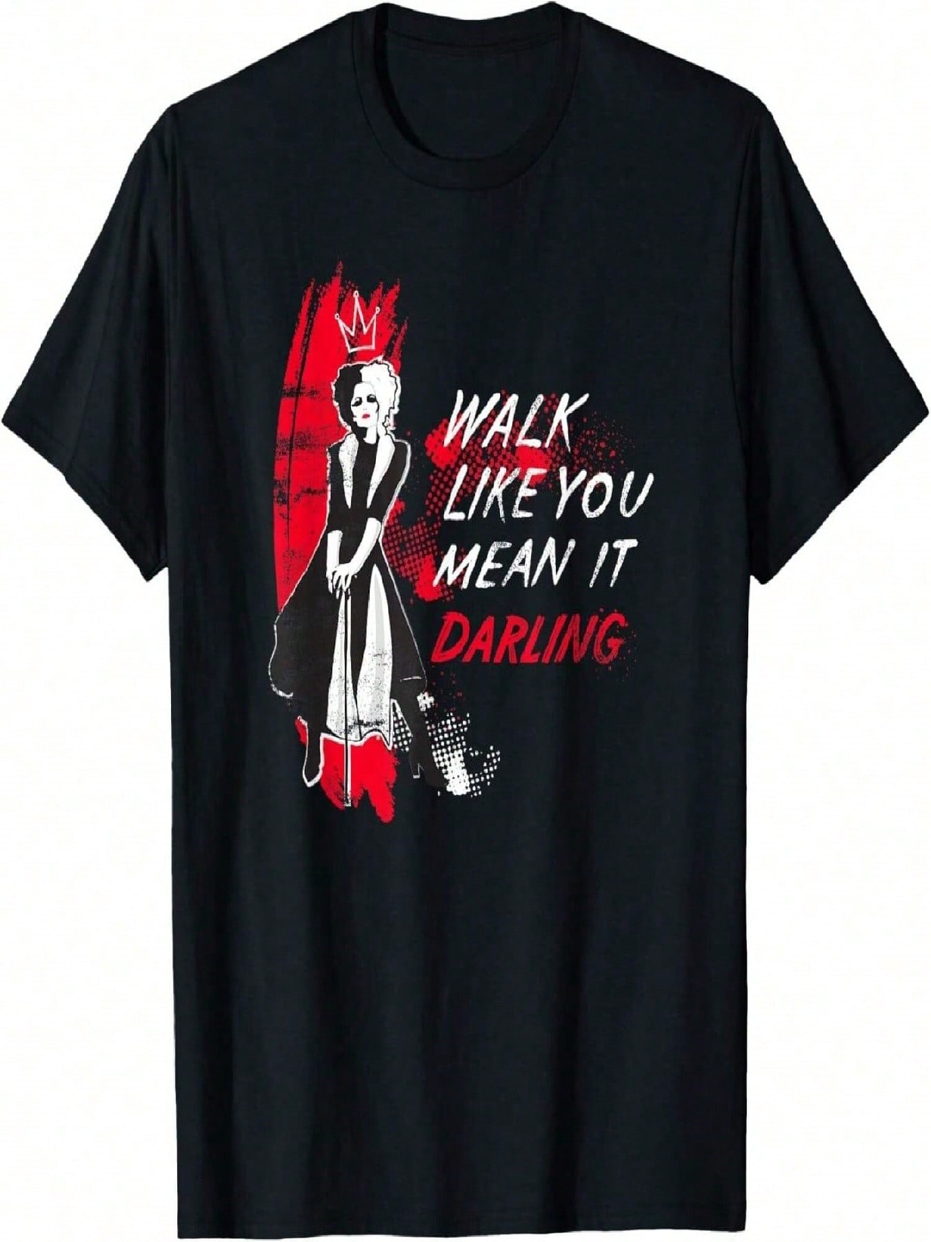 Ss Cruellas Walk Like You Mean It Daring T-Shirt S