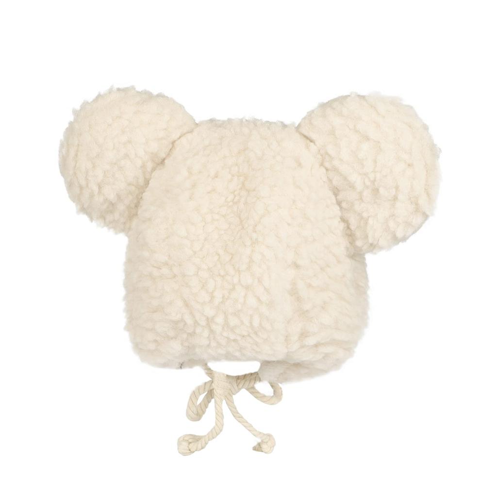 XGOPTS Women's Plush Bear Hat, Cute, Warm, Thick, with Earflaps, Perfect for FallWinter, Sun Protection, and Cold Weather Protection. Perfect for
