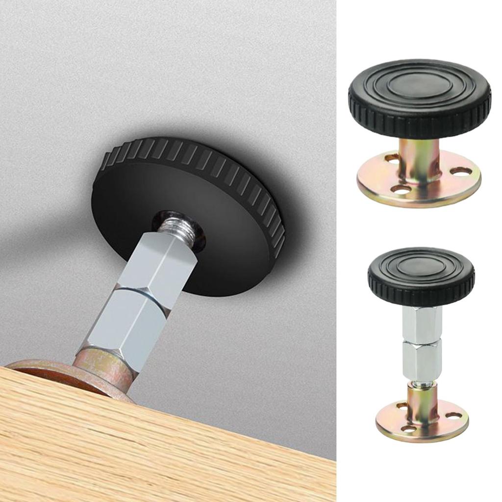 10pcs Adjustable Threaded Bed Frame Fixator Anti-Shake Tool Door Bed Headboard Stoppers Wall Bedside Anti-swaying Stabilizer