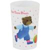Lot vaisselle - FUN HOUSE - PETIT OURS BRUN - Assiette plate Ø 22 cm, 2 assiettes creuses Ø 16 cm, 2 verres 220 ml et peluche 18 cm