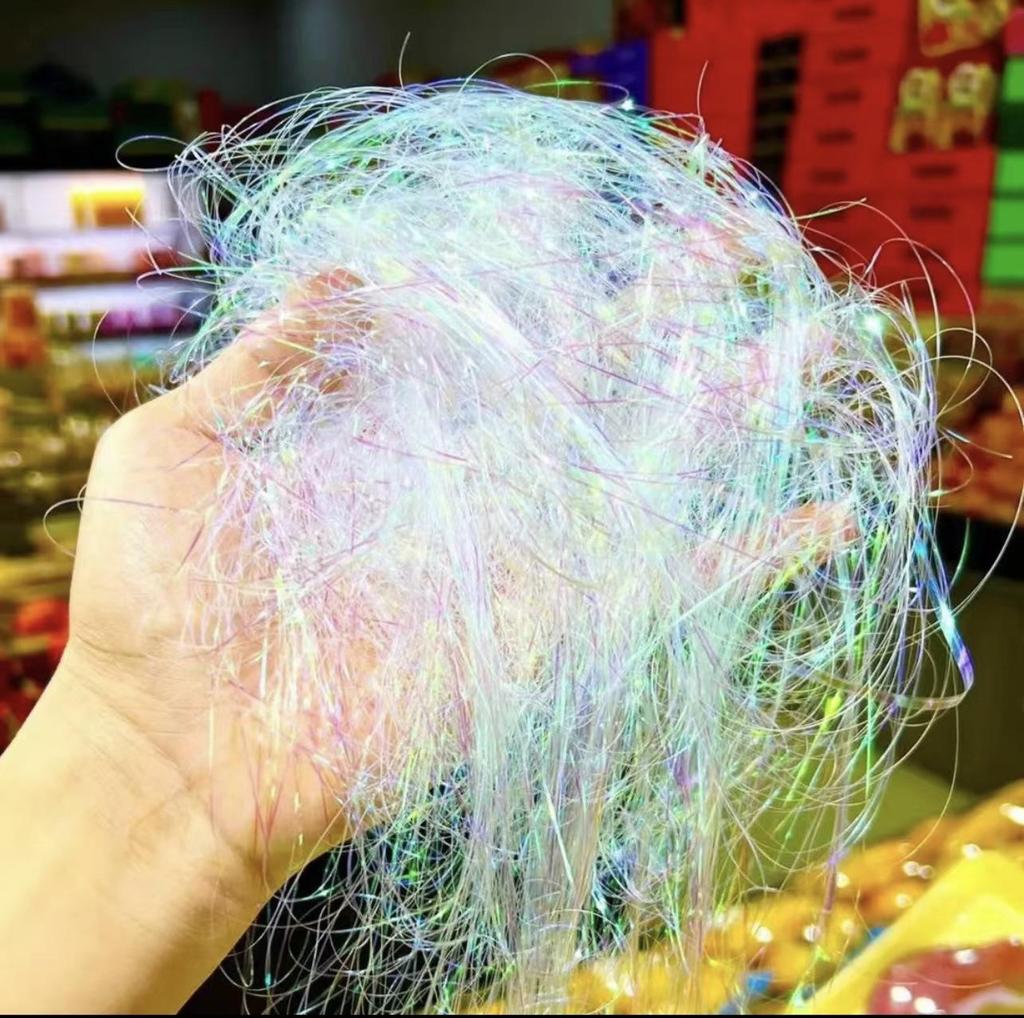 Raffia Papier Schnitzel Geschenkbox Füllmaterial - Glitzer Dekorative Konfetti für Partygeschenke