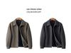 Men's American Style Heavyweight Wool Cashmere Jacket - Double-faced, Thickened, High-end, Plus Size Casual Outerwear for 2025.