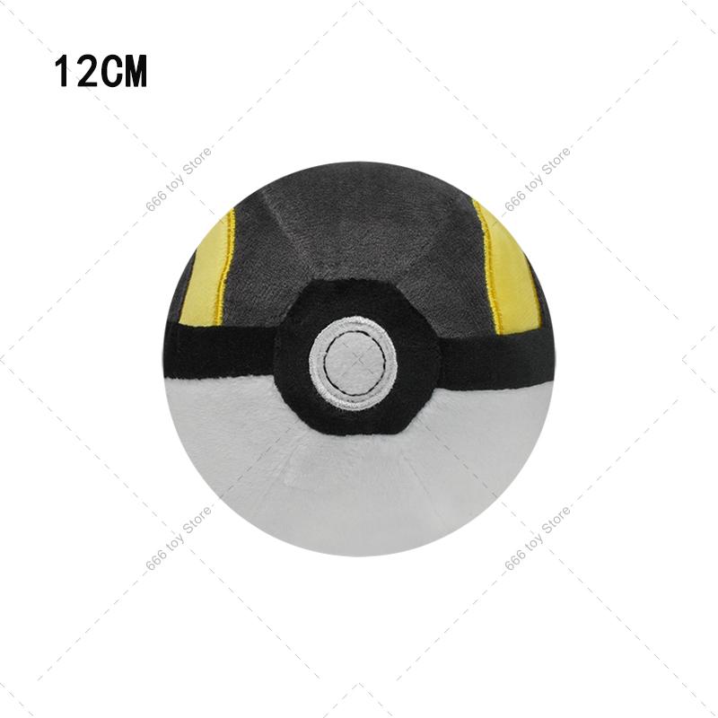 

9 Styles Plush Pokeball Master Ball Great Ultra Premier Ball Strange Ball Soft Anime Stuffed Toys Pocket Monster Doll