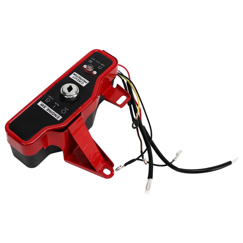 Außenborder Schlüsselschalter Panel Zündschlüsselschalter Box für GX160 Benzinmotor Steuerkasten Baugruppe