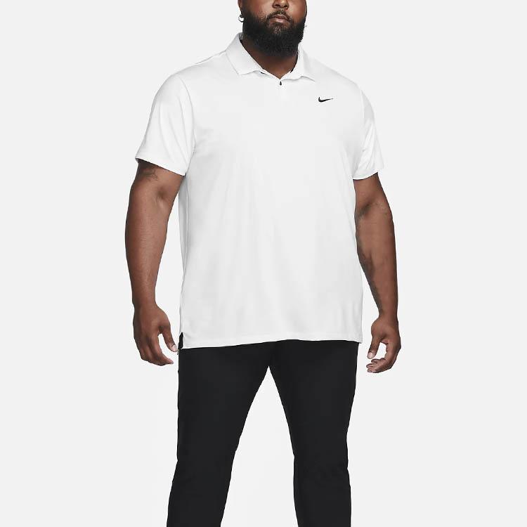 New Nike Dri FIT Tour Men's Solid Golf Polo DR5298-100