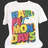 HAPPY MONDAYS BRITPOP INDIE ROCK Tričko Pánské Dámské Trička Top unisex S-3XL