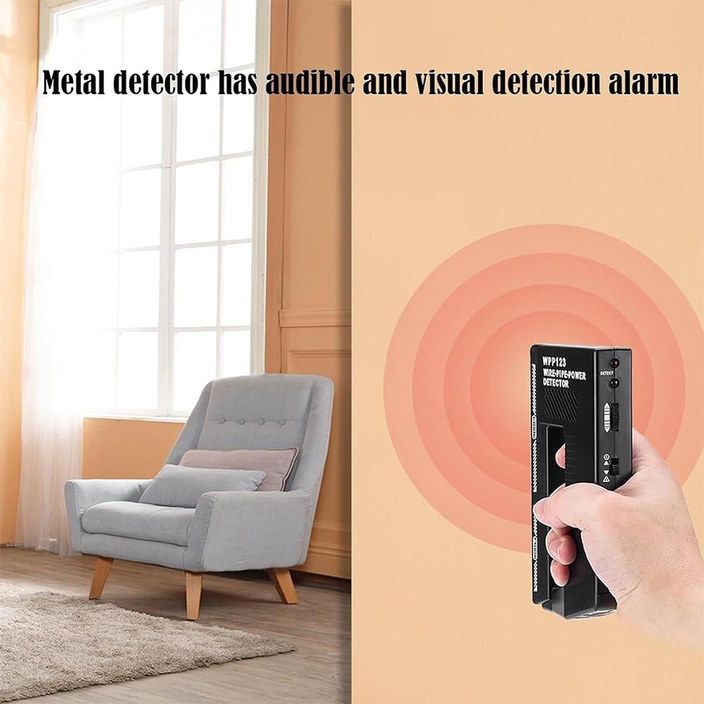 WPP123 Nástěnný skener Detektor kovů Ukazatel AC drát Detekce kovu Detektor kovů Upozornění Potrubí Napájení Vysoká citlivost