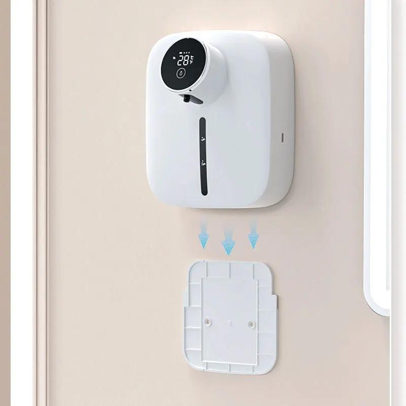 320ml Intelligent induction hand washing machine soap dispenser hotel wall mounted toilet hand washing counter foam hole free