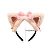 Kawaii Lolita Haarreif Weiche Hasenohren Anime Cosplay Accessoires Niedliche Hasenohren Haarschmuck Anime Conventions