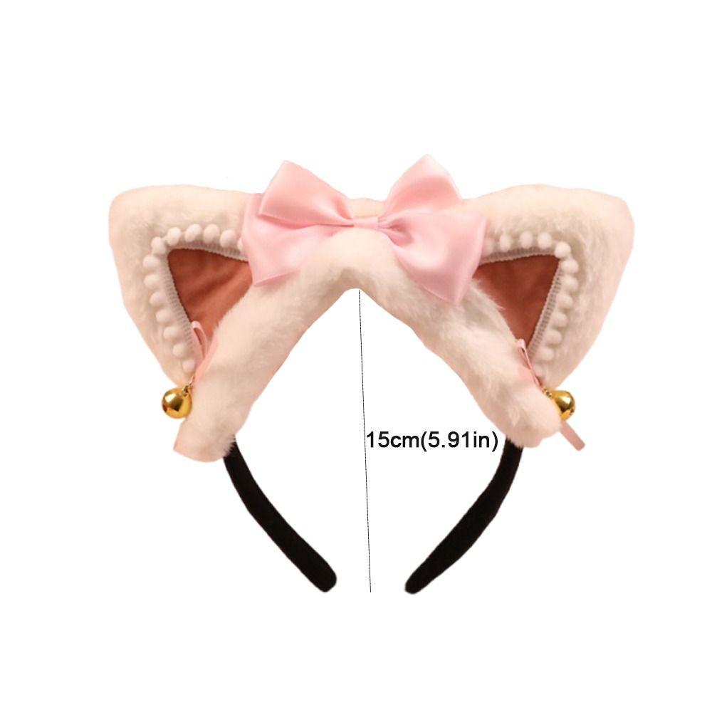 Kawaii Lolita Haarreif Weiche Hasenohren Anime Cosplay Accessoires Niedliche Hasenohren Haarschmuck Anime Conventions