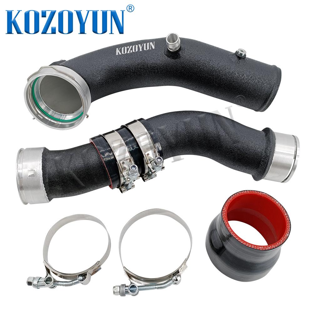 Charge Pipe +Boost pipe intercooler pipe Kit For BMW X5 X6 3.0L N55 E70 E71 B048-ZH-B