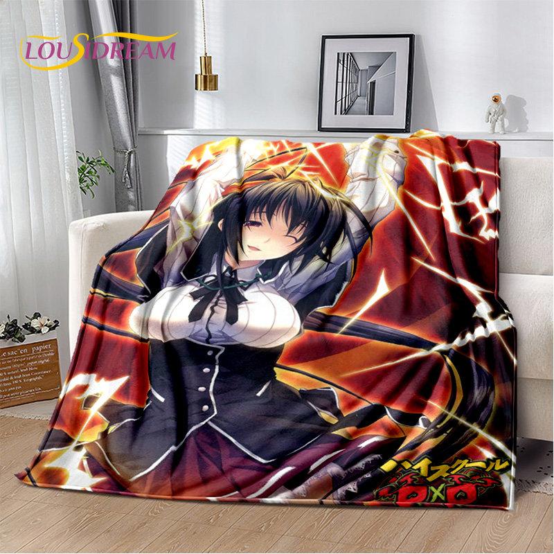 Anime High School D×D Sexy Soft Plush Blanket,Flannel Blanket Throw Blanket for Living Room Bedroom Bed Sofa Picnic Cover Kids
